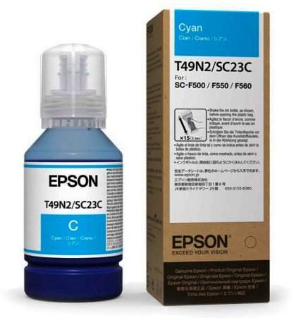 Чернила Epson C13T49N200 голубой