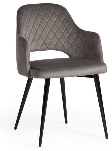 Стул Ixlos Valkyria, 81x55x55 см, серый 1 шт.