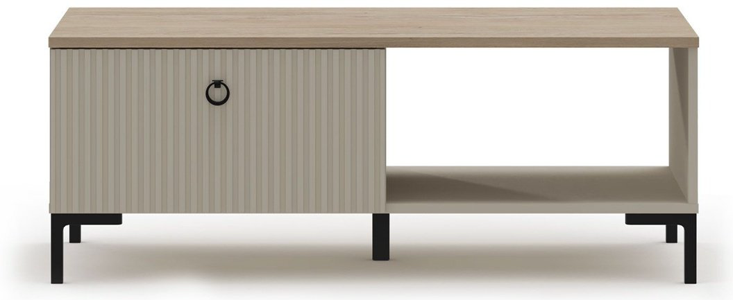 BRW Брест Доменика, 00036633, 110x61x42, серый, светло-коричневый купить,NaN