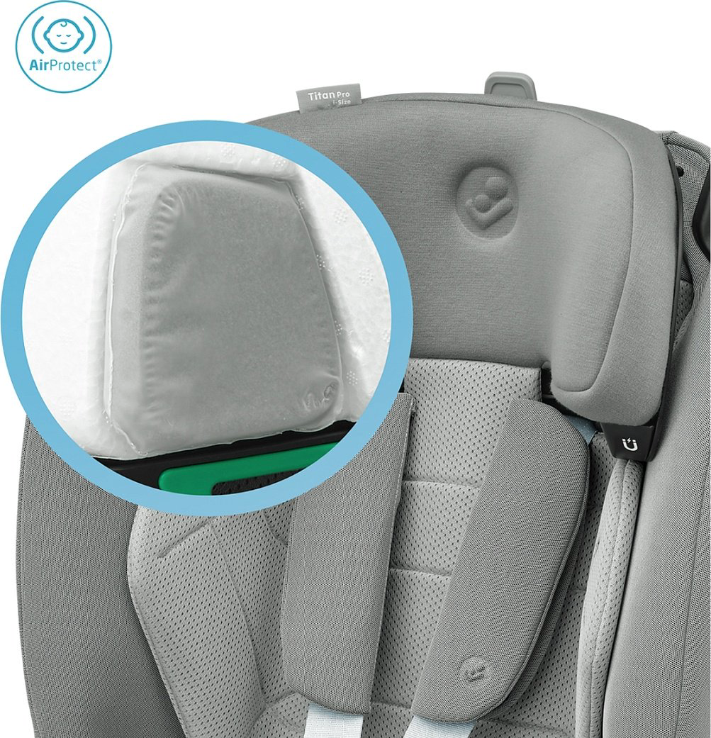 Maxi-Cosi Titan Pro 2 i-Size 8618510112 1/2/3 (9-36 кг) светло-серый купить,NaN