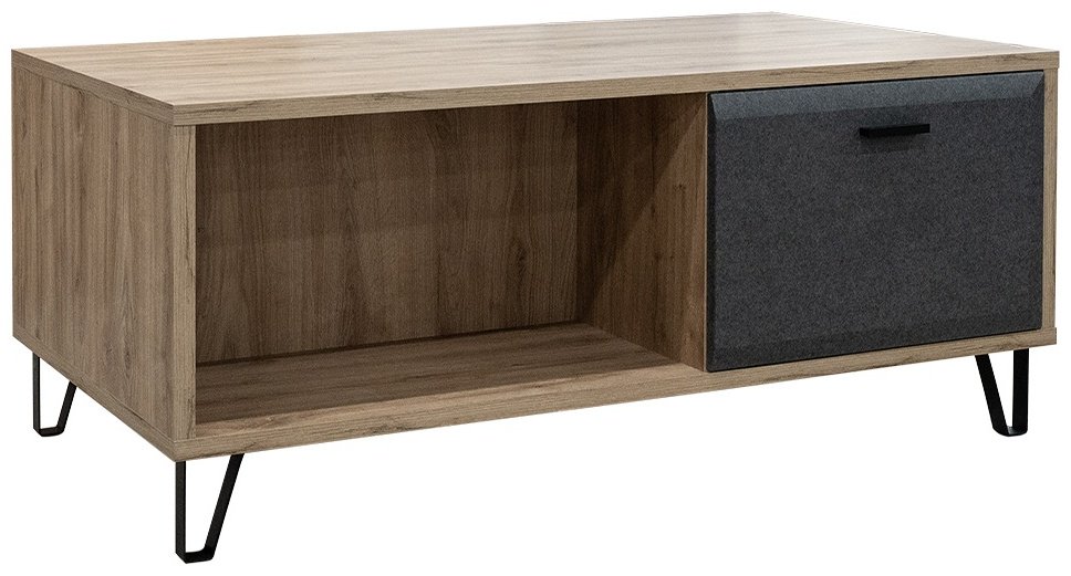 BRW Брест Грэйс 00032797, 110x70x50 см, коричневый-черный - ForteMarket BRW Брест Грэйс 00032797, 110x70x50 см, коричневый-черный купить,0