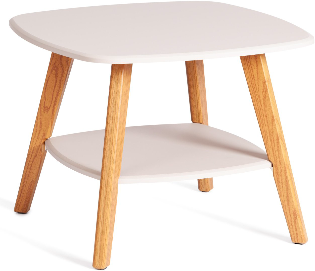 Журнальный столик Tetchair классический RIO	, 65x65x50 см, кремовый купить,NaN