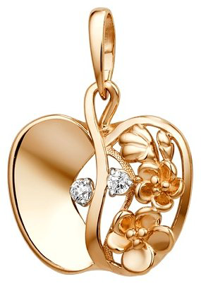 Подвеска Династия 006583-1102 вес 2.02 г золото, фианит купить,137360