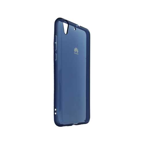 Чехол OEM для Huawei Y6 II прозрачно-синий купить,0