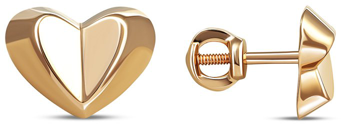 Серьги КРИСТАЛЛ NN03500226773 вес 1.57 г золото, без вставок купить,NaN