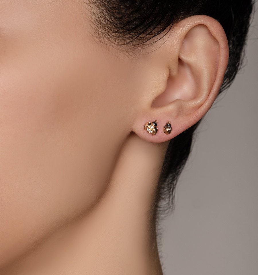 Серьги КРИСТАЛЛ NL48100226773 вес 1.09 г золото, фианит купить,NaN