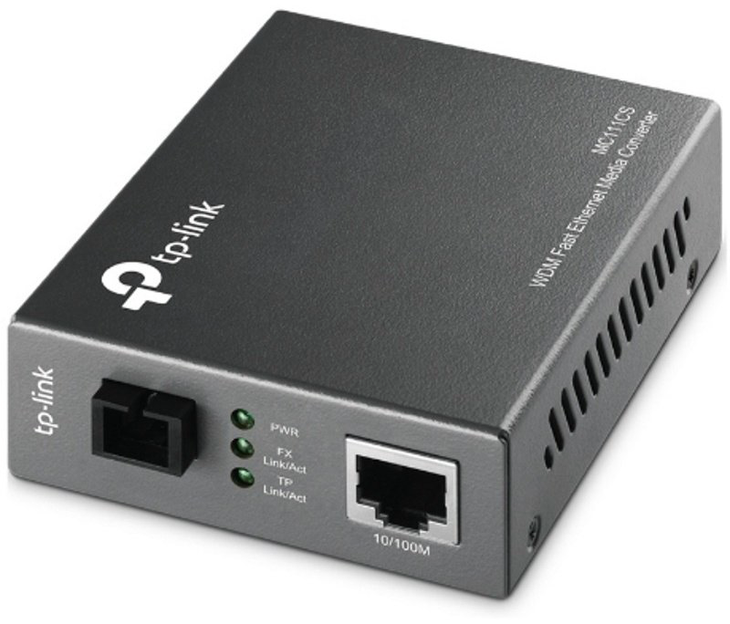 Медиаконвертер TP-LINK MC111CS черный - ForteMarket Медиаконвертер TP-LINK MC111CS черный купить,23890