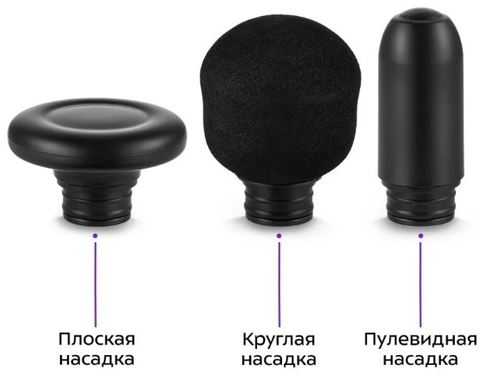 Массажер Kitfort КТ-2987 ручной вибрационный, перкуссионный купить,NaN