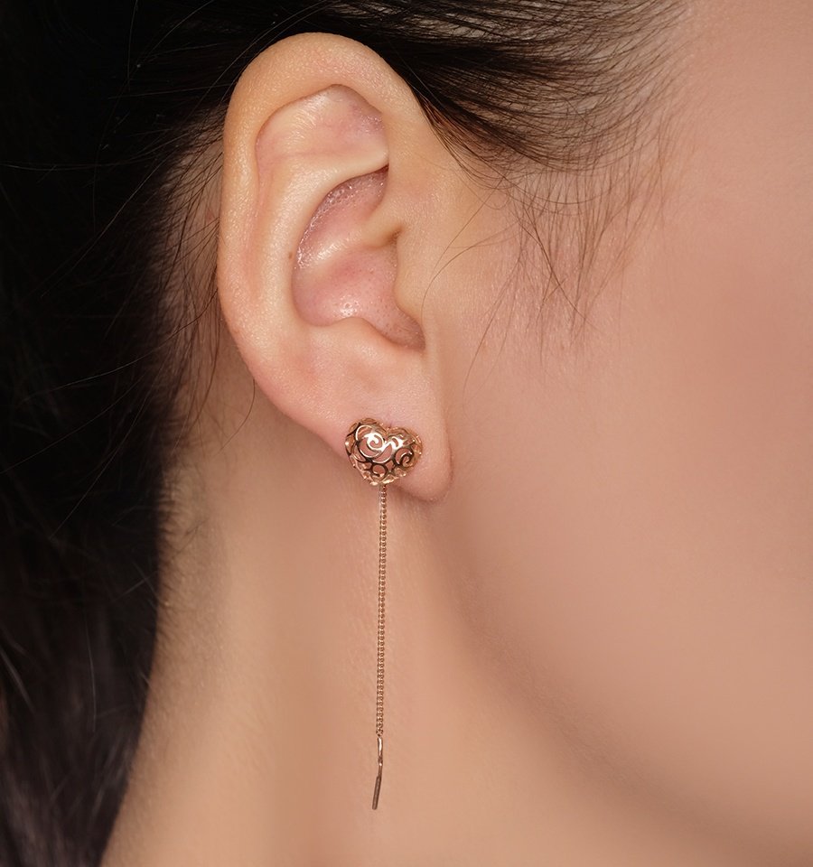 Серьги Династия 001312-1000 вес 1.4 г золото, без вставок купить,NaN