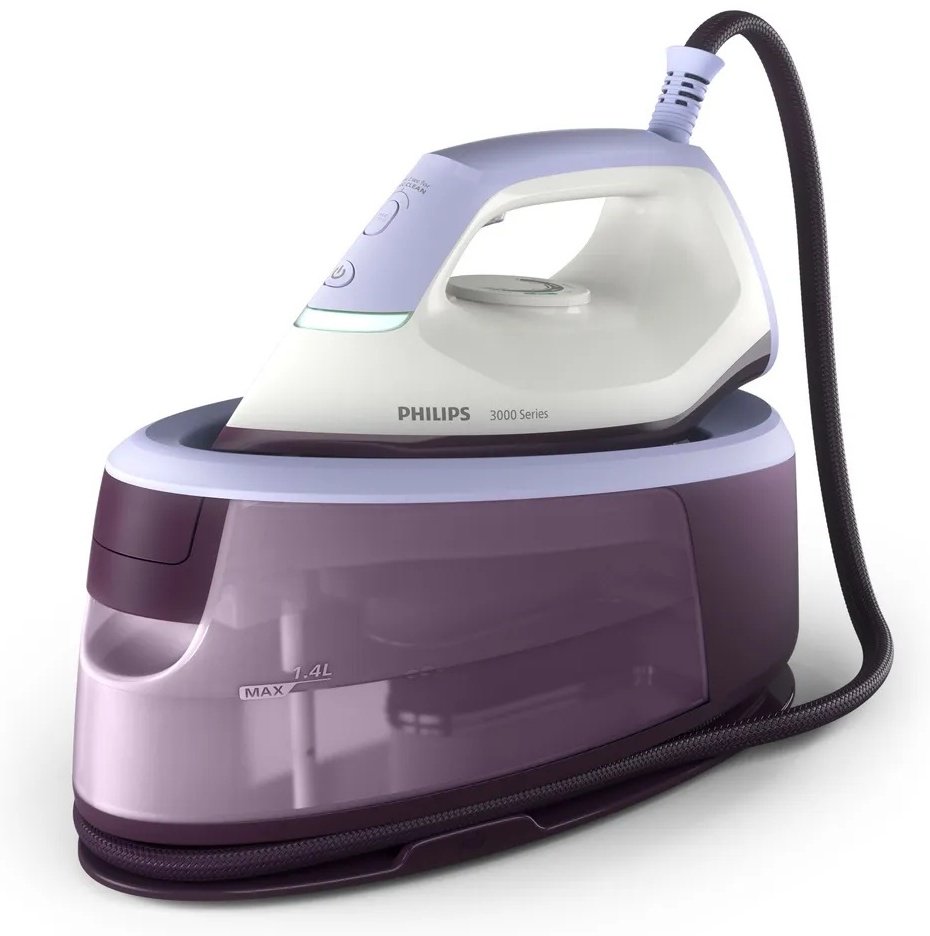 Парогенератор Philips PSG3000/30 белый, фиолетовый купить,0