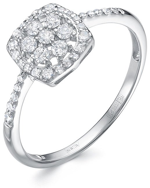 Кольцо Vesna Jewelry 12749-251-46-00 размер 17.5 вес 1.86 г золото, бриллиант купить,270829