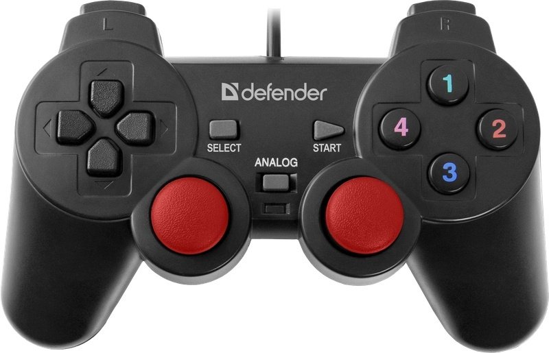 Игровой контроллер Defender Glyder 64399 черный
