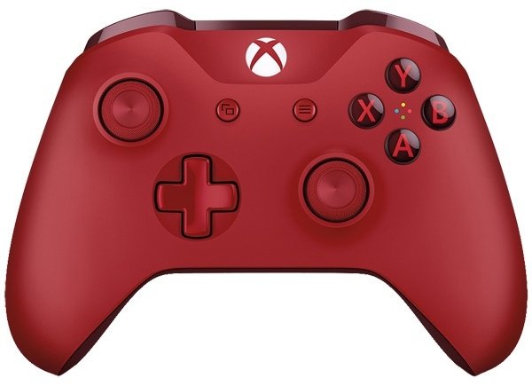 Игровой контроллер Microsoft Xbox One Wireless Controller WL3-00028 красный