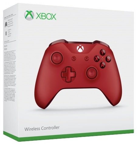 Игровой контроллер Microsoft Xbox One Wireless Controller WL3-00028 красный - ForteMarket Игровой контроллер Microsoft Xbox One Wireless Controller WL3-00028 красный купить,0