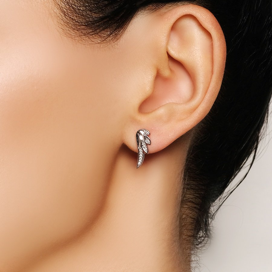 Серьги PRESTIGE JEWELRY C-251-02 вес 2.1 г золото, бриллиант купить,163507
