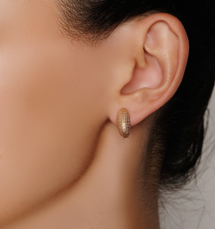 Серьги КРИСТАЛЛ NJ390 вес 3.47 г золото, без вставок купить,235960