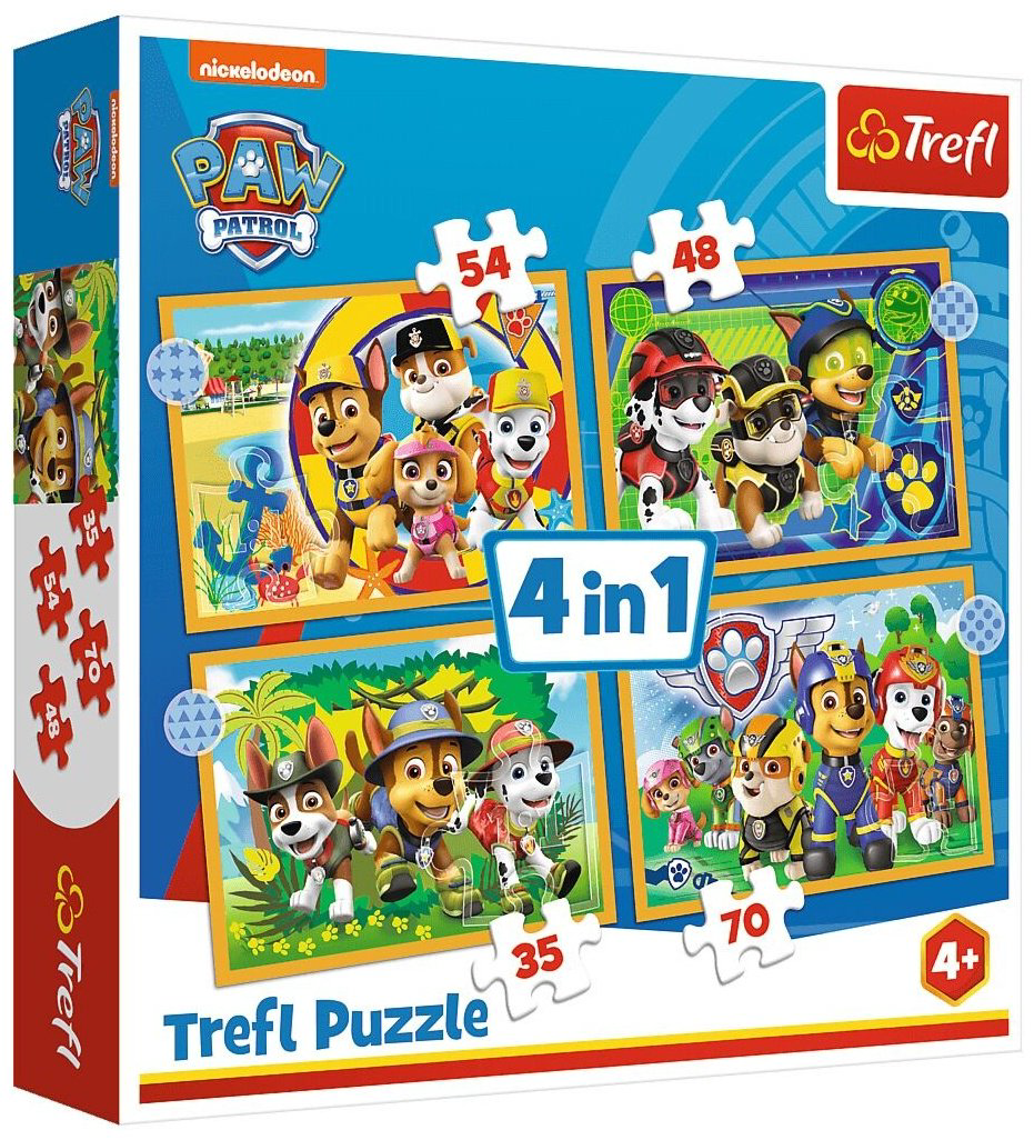 Пазл Trefl PAW Patrol 34395 купить,NaN