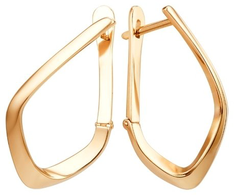Серьги Династия 006372-1000 вес 3.97 г золото, без вставок купить,NaN