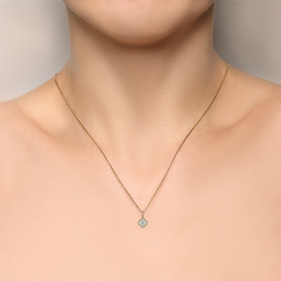 Подвеска RoseGrace 5-7316-103И1-3Б вес 1.57 г золото, бриллиант купить,NaN
