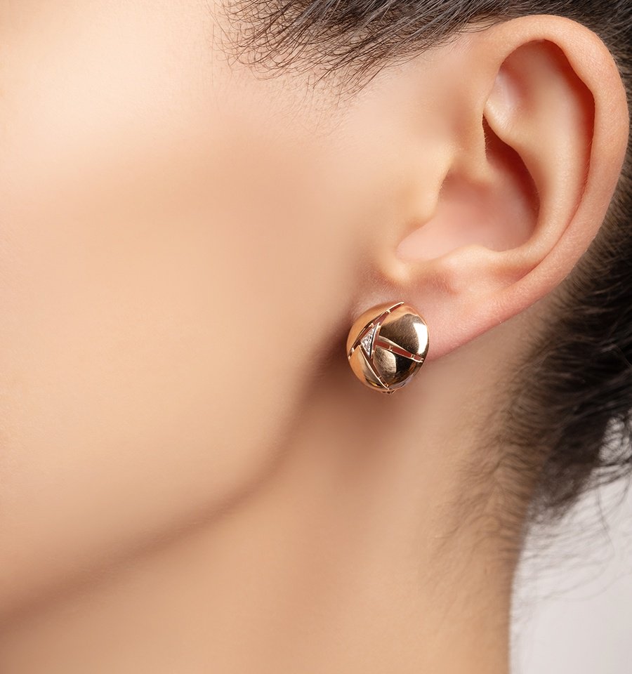 Серьги Династия 012322-1102 вес 3.2 г золото, фианит купить,NaN