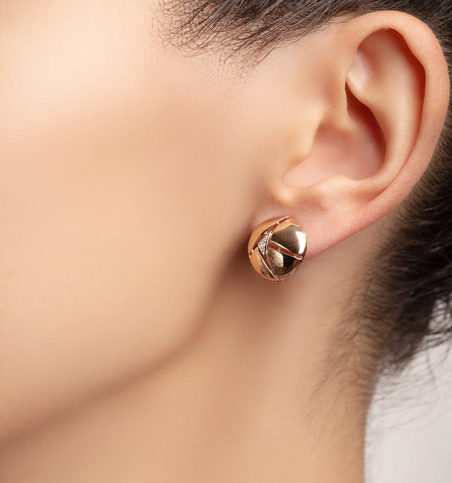 Серьги Династия 012322-1102 вес 3.2 г золото, фианит купить,NaN