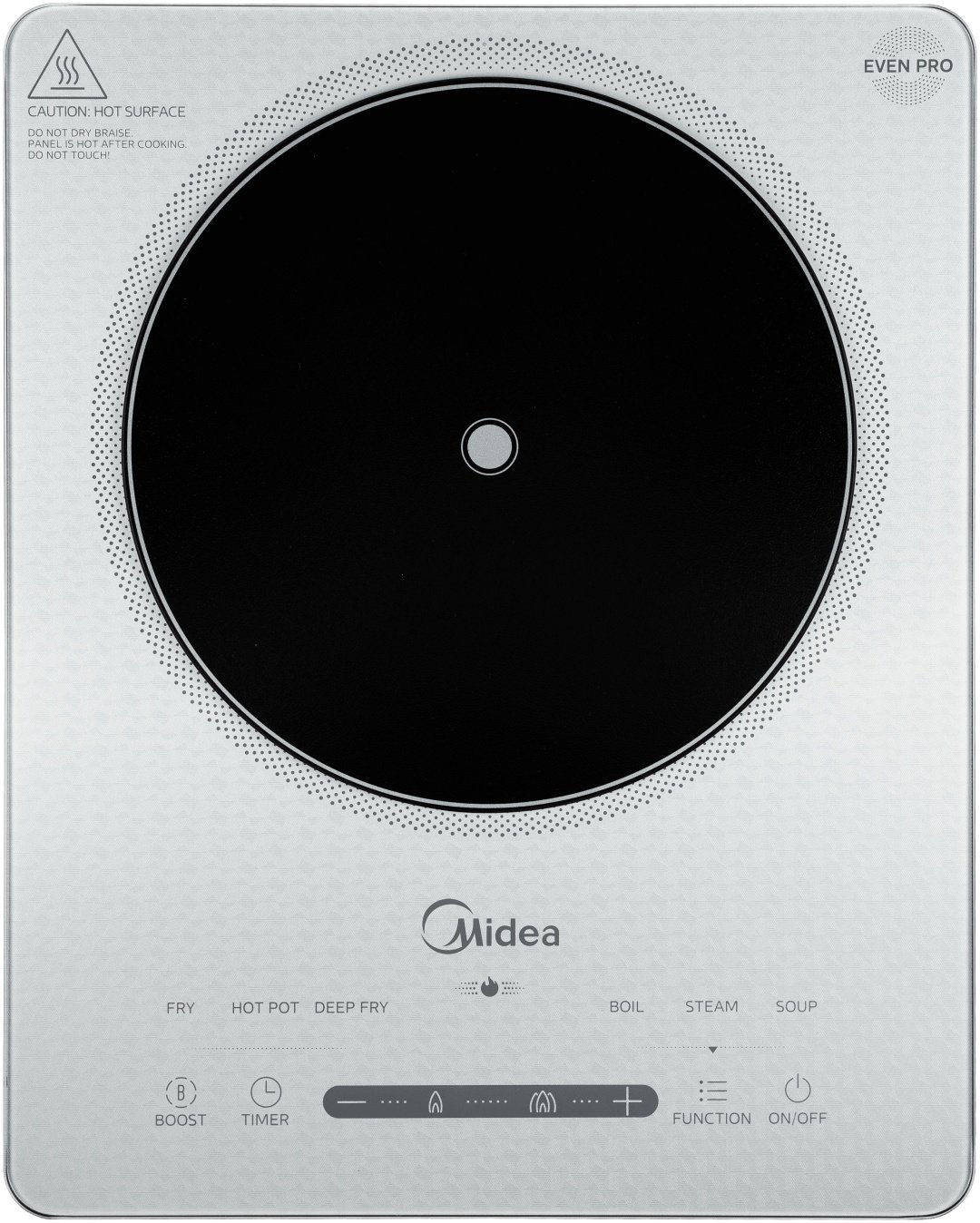 Настольная плита Midea МIH-T311GS серебристый купить,NaN