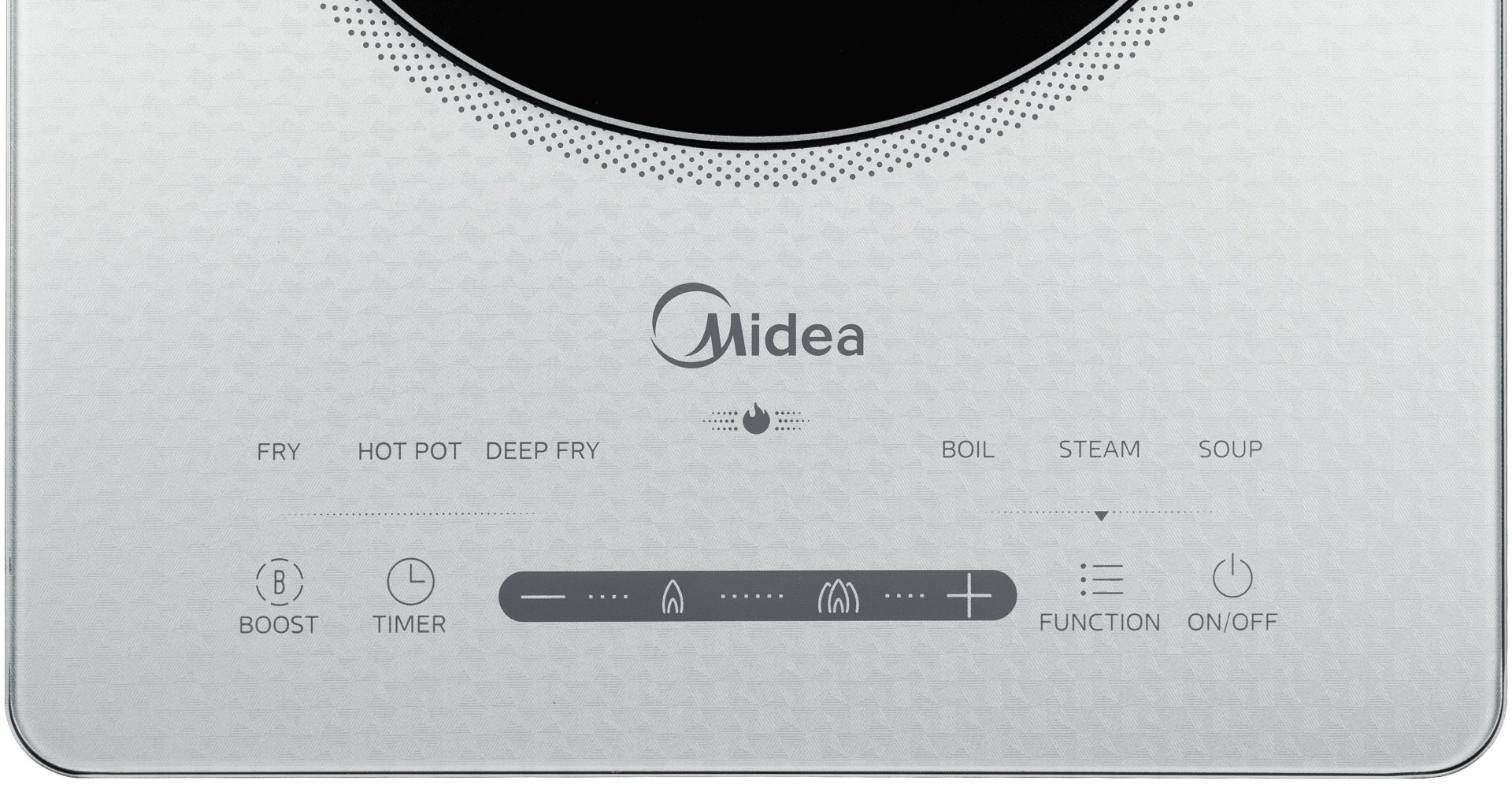 Настольная плита Midea МIH-T311GS серебристый купить,NaN