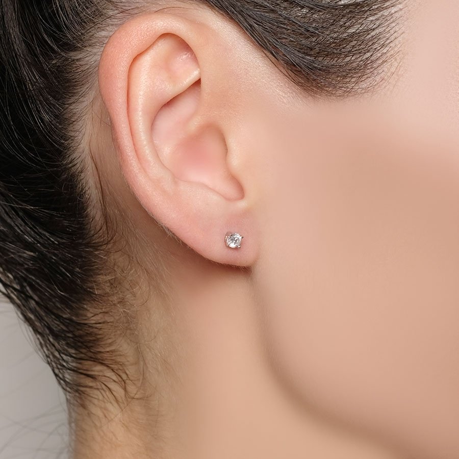 Серьги Grant 5701866 вес 1.65 г золото, бриллиант купить,505400