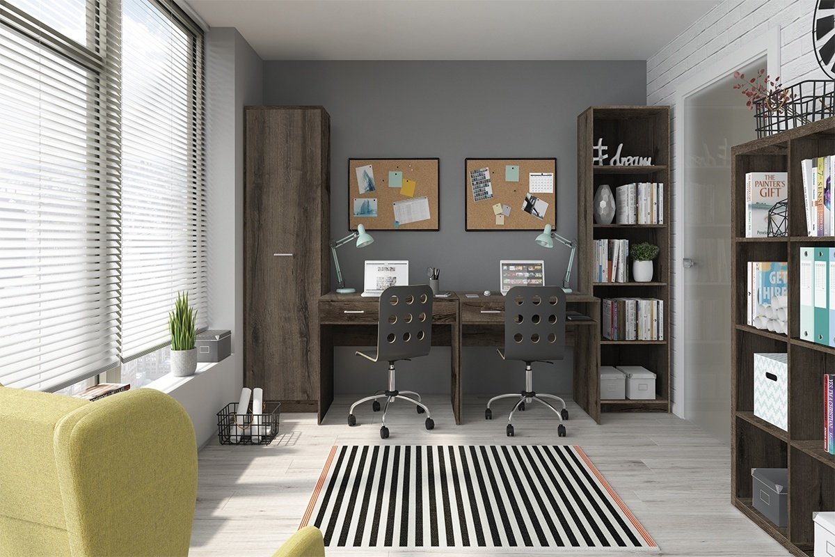 Стол письменный BRW Брест НЕПО, 100х59x76 см, коричневый купить,0