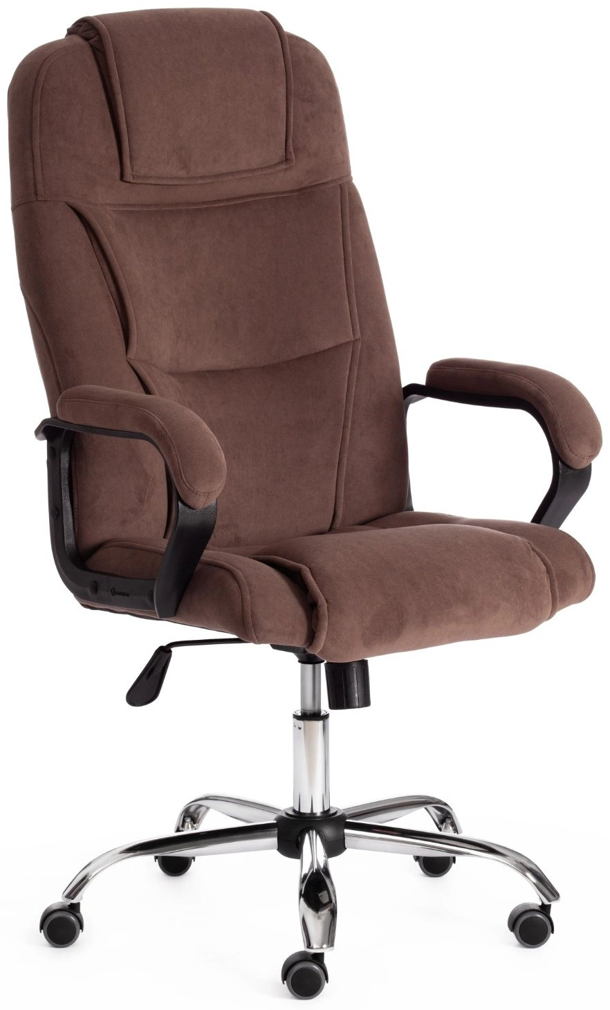 Tetchair 19372 Tetchair BERGAMO хром, коричневый купить,NaN