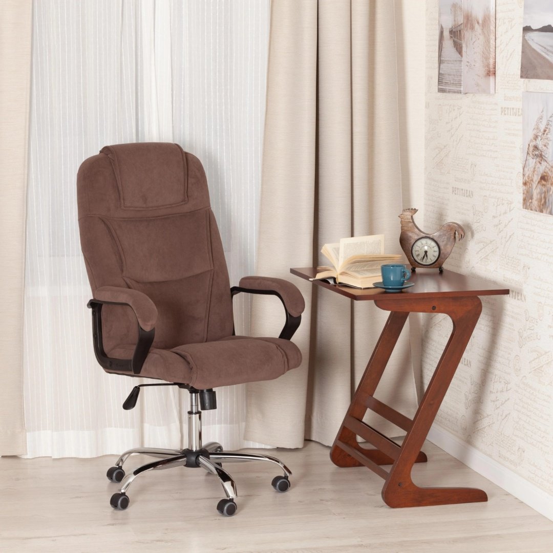 Tetchair 19372 Tetchair BERGAMO хром, коричневый купить,NaN