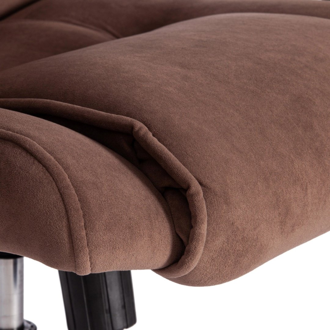 Tetchair 19372 Tetchair BERGAMO хром, коричневый купить,NaN