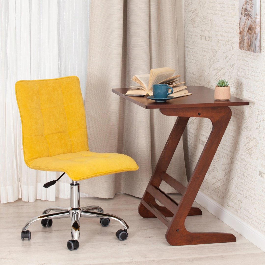 Офисное кресло Tetchair ZERO, желтый, оранжевый купить,0