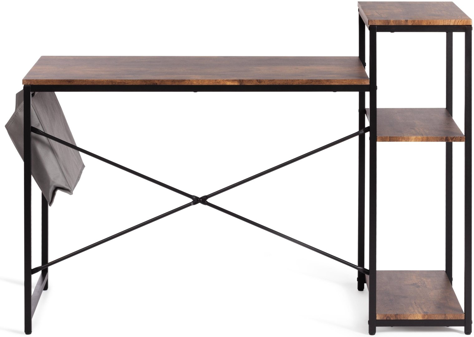 Стол компьютерный Tetchair WD-15, 120х60x75 см, коричневый купить,NaN