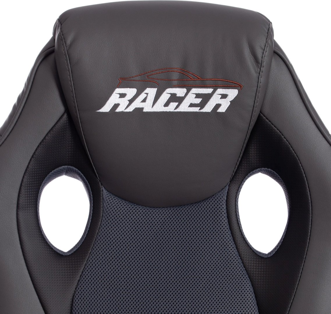 Игровое кресло ГЛАНЦ Racer GT 96974911, серый купить,NaN