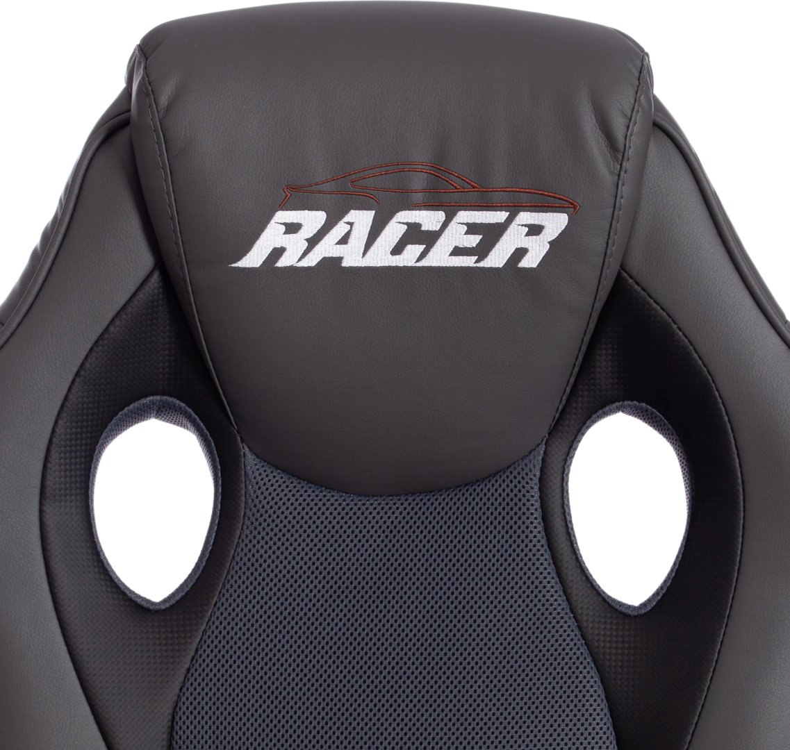 Игровое кресло ГЛАНЦ Racer GT 96974911, серый купить,NaN