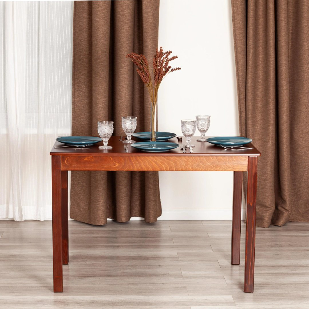 Обеденный стол Tetchair Moss, 110х68x75 см, МДФ, коричневый купить,NaN