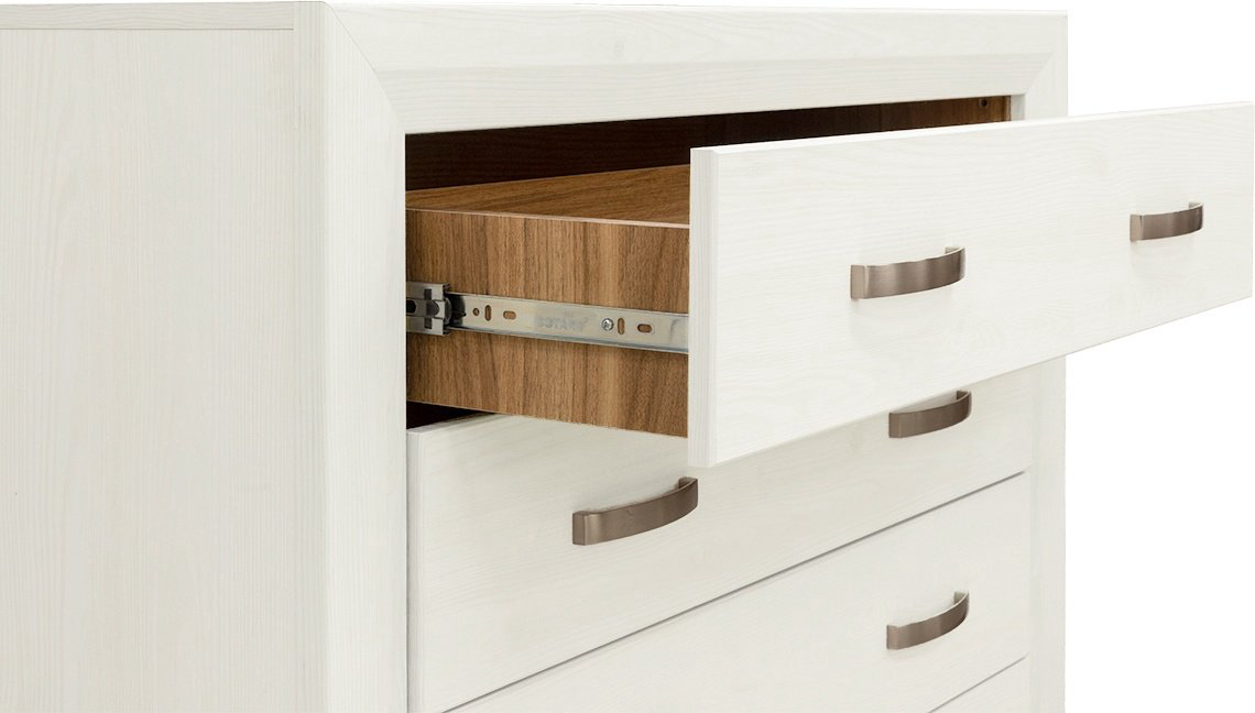 Детский комод BRW Брест Мальта 4S/11 00050163, 106.5x38x91 см, белый купить,NaN