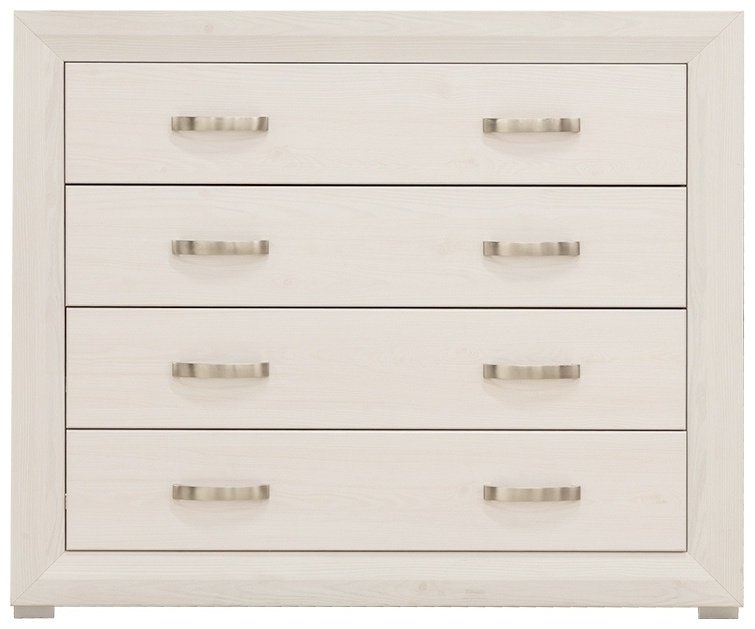Комод BRW 106.5x38x91 см, ЛДСП, МДФ, Брест Мальта 4S-11 сибирская купить,0