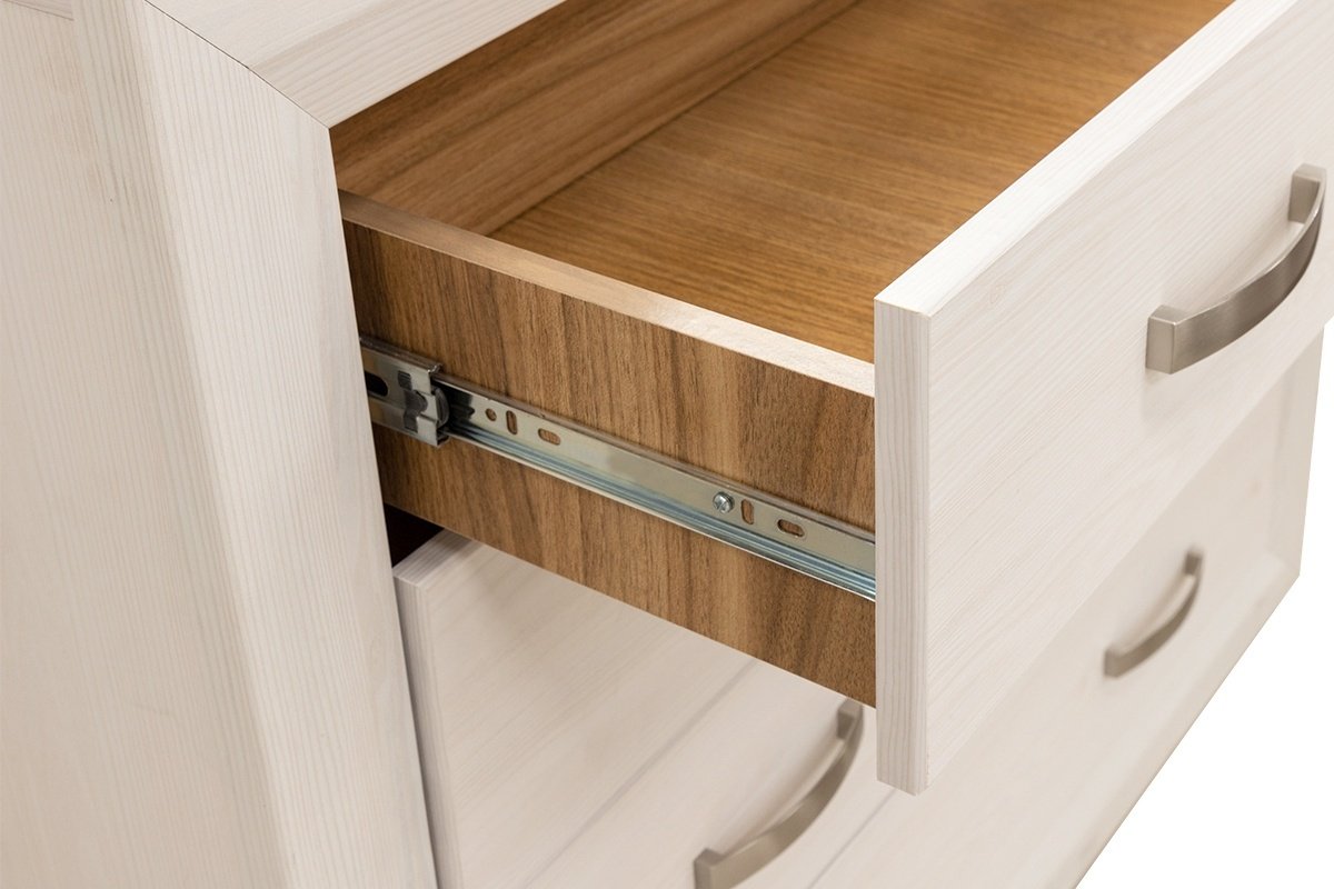 Комод BRW 106.5x38x91 см, ЛДСП, МДФ, Брест Мальта 4S-11 сибирская купить,0