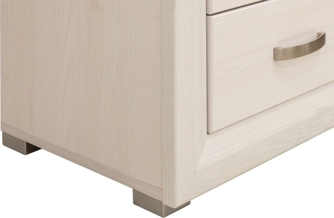 Комод BRW 106.5x38x91 см, ЛДСП, МДФ, Брест Мальта 4S-11 сибирская купить,NaN