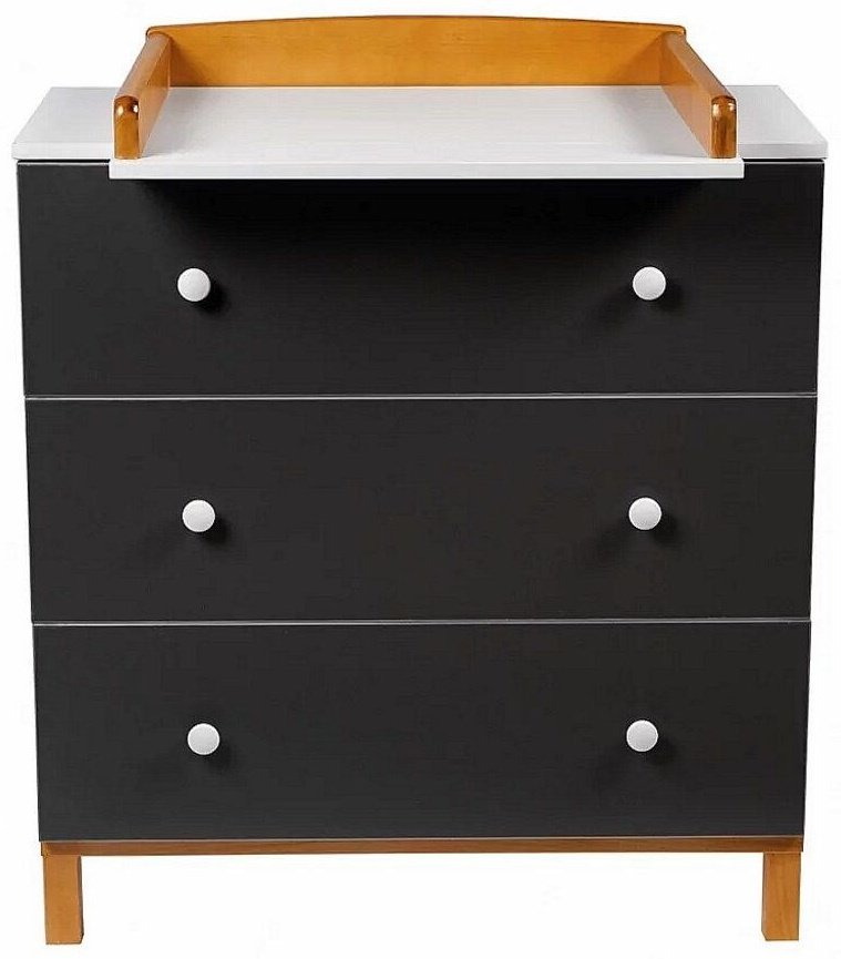 Детский комод TOMIX Modern 1055271, 80x42x84 см, белый, серый