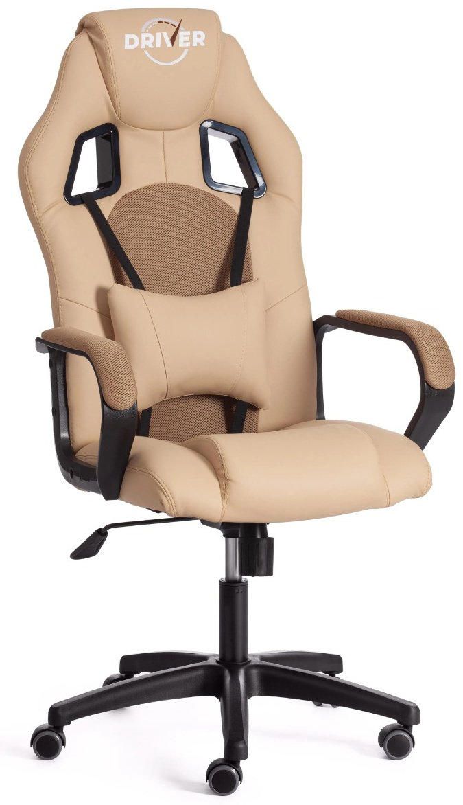 Игровое кресло Tetchair Driver, бежевый купить,NaN