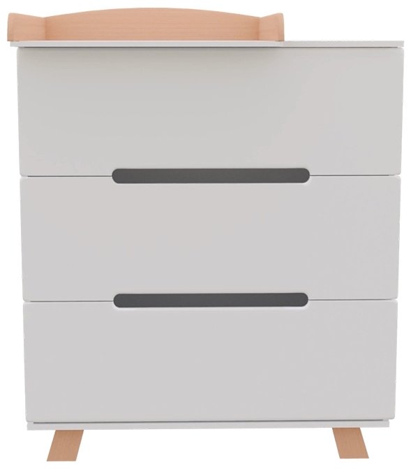 Детский комод TOMIX Edwin, 80x45x92 см, белый