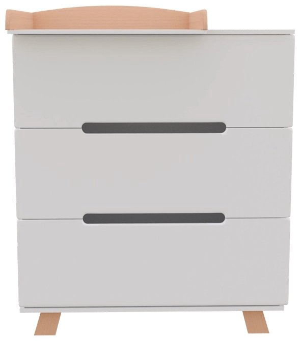 Детский комод TOMIX Edwin, 80x45x92 см, белый купить,NaN