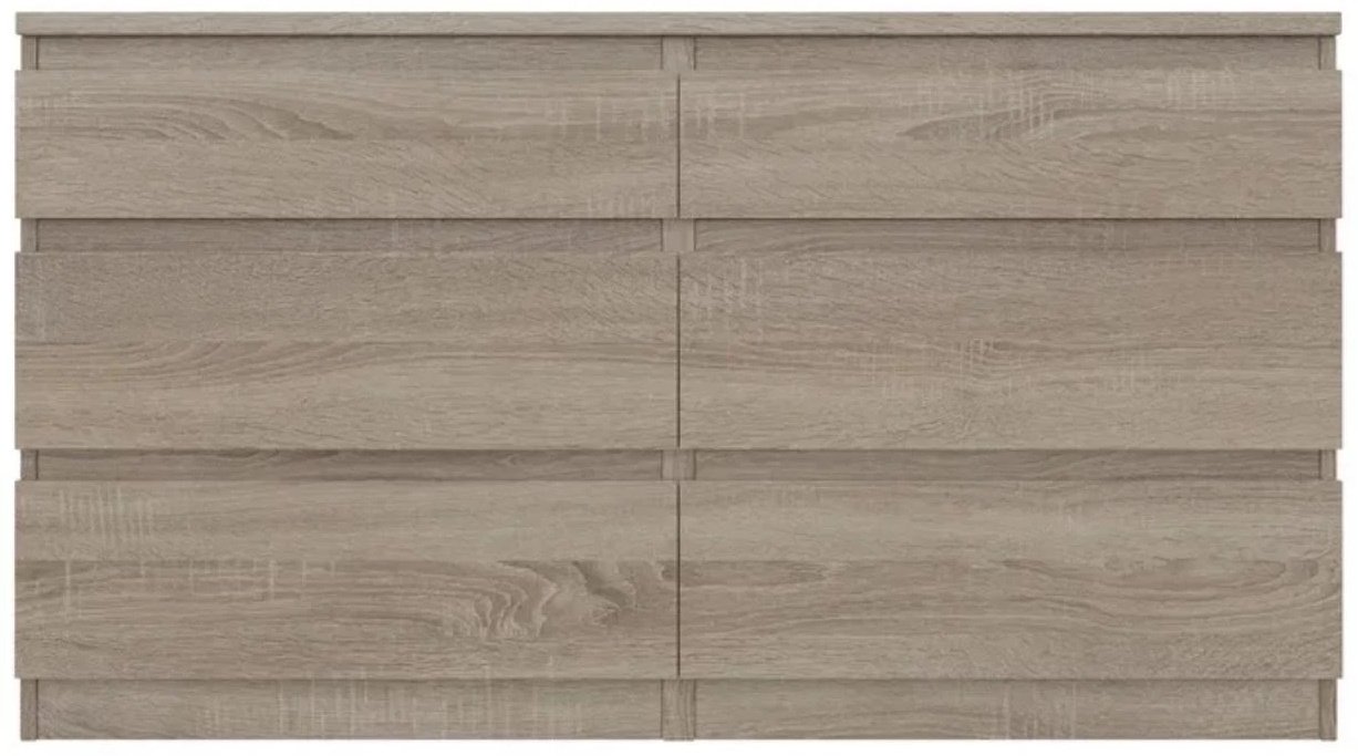 Комод СВЕДСТА КАСТОР, 130x40x71 см, коричневый купить,0