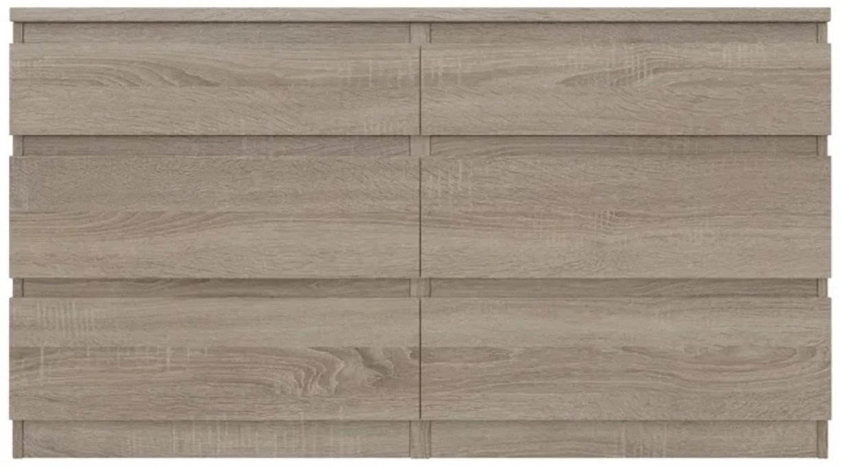 Комод СВЕДСТА КАСТОР, 130x40x71 см, коричневый купить,NaN