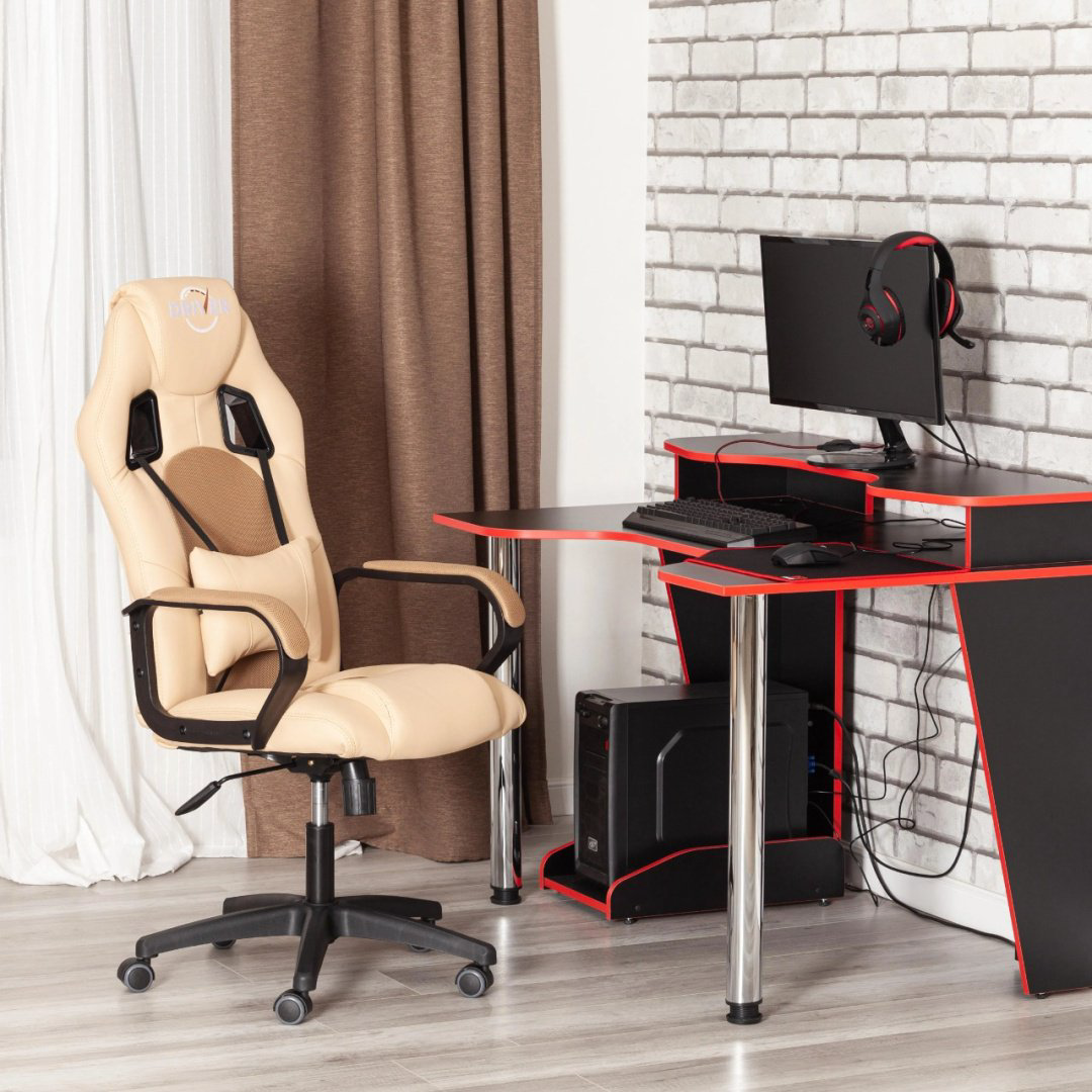 Игровое кресло Tetchair Driver, бежевый купить,NaN