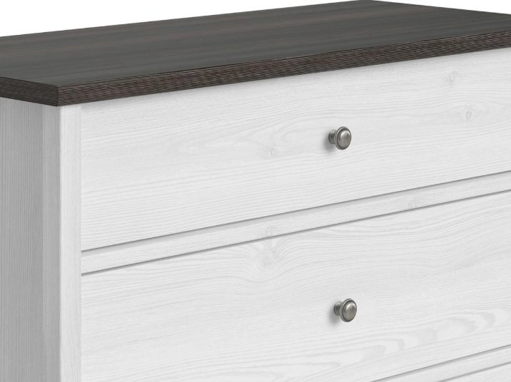 Комод BRW Брест Порто 4S Джанни ларико 88.5x40x94см белый купить,NaN