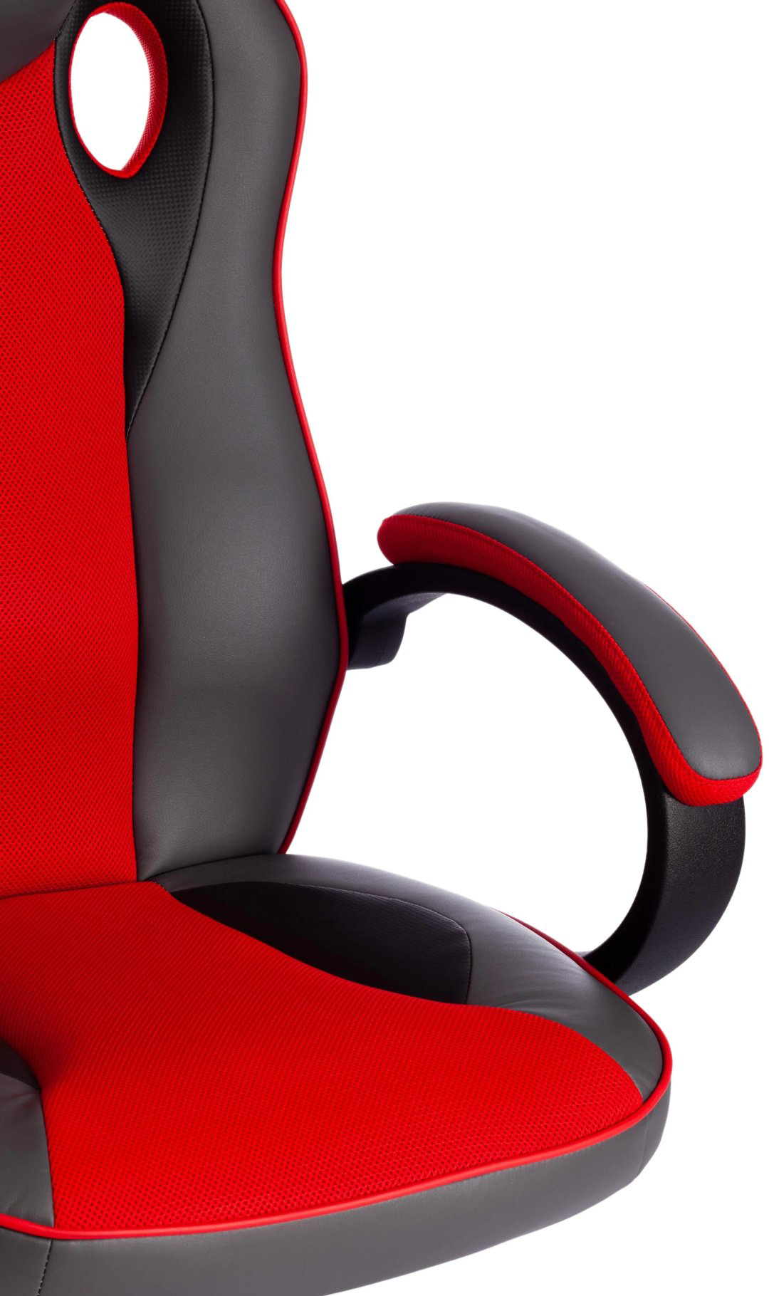 Игровое кресло Tetchair 53252211, красный, черный купить,NaN